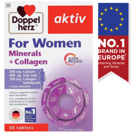 Doppelherz® aktiv For Women Minerals & Collagen