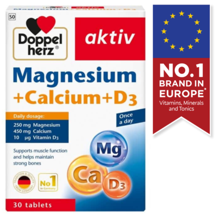 Doppelherz® aktiv Magnesium+Calcium+D3