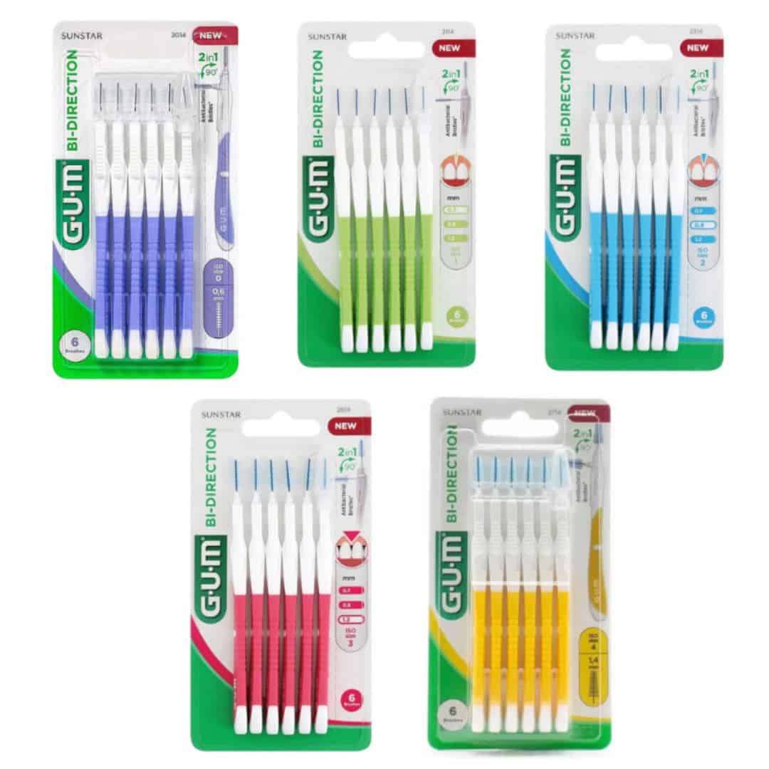 Gum Interdental Bi Direction Fine Pink 1,2 Mm