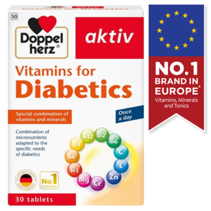 Doppelherz® aktiv Vitamins for Diabetics