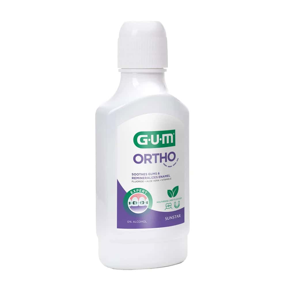 Buy GUM Ortho Mouthrinse 300ml | Oral Care for Orthodontic Hygiene