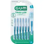 Gum traveler toothbrush, set of 6
