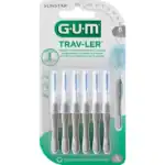 Gum traveler travel toothbrush 6 pack.