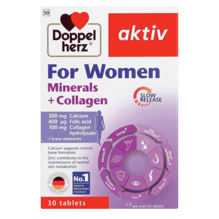 Doppelherz® aktiv For Women Minerals & Collagen